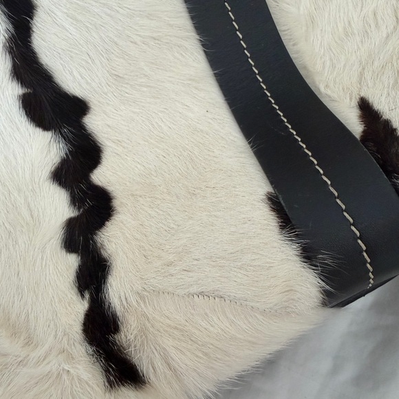 Dior Black and White Cow Pony-hair Bag - Picture 3 of 13